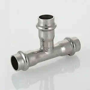 Тройник пресс соединительный 22мм Valtec VT.INOX-PRESS VTi.931.I.222222 Тройник пресс соединительный 22мм Valtec VT.INOX-PRESS VTi.931.I.222222, 5