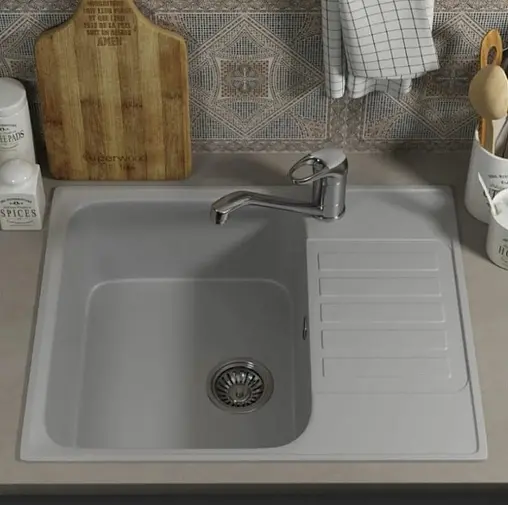 Мойка кухонная Uperwood UPD-202 дым 391020213