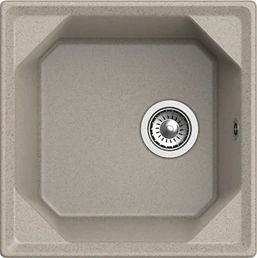 Мойка кухонная GranFest Unique U-500 песочный