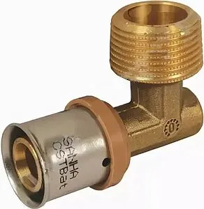 Уголок пресс переходной 20мм x ½"н Sanha 3fit-Press 125092G2012 Уголок пресс переходной 20мм x ½"н Sanha 3fit-Press 125092G2012, 1