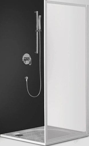 Душевое ограждение 820мм прозрачное стекло Roltechnik CSB 340-9000000-01-01