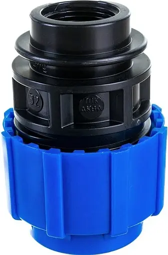 Муфта компрессионная переходная 50мм x 1½&quot;в ТПК-Аква 52005112