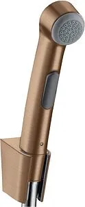 Гигиенический душ с держателем Hansgrohe шлифованная медь 32129950, 1