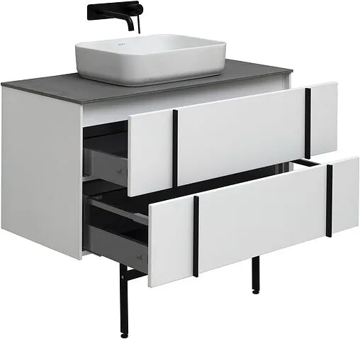 Тумба-умывальник подвесная Allen Brau Reality 120 белый 1.32008.WM+