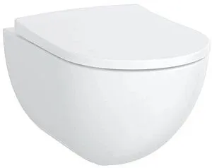 Унитаз подвесной безободковый Geberit Acanto Rimfree белый 500.600.01.2 Унитаз подвесной безободковый Geberit Acanto Rimfree белый 500.600.01.2, 3