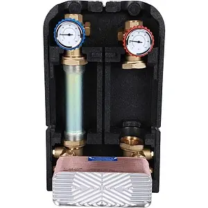 Насосный модуль с теплообменником 34 пластины 1"н х 1"в Stout SDG-0038-342501 без насоса Насосный модуль с теплообменником 34 пластины 1"н х 1"в Stout SDG-0038-342501 без насоса, 1