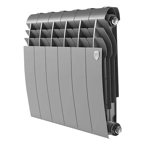 Радиатор биметаллический 6 секций Royal Thermo Biliner B 350 Silver Satin RTBS335006