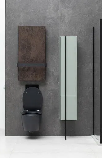 Унитаз подвесной безободковый Allen Brau Fantasy черный матовый 4.11004.31