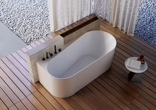 Ванна акриловая отдельностоящая Abber 150х75 L AB9496-1.5 L