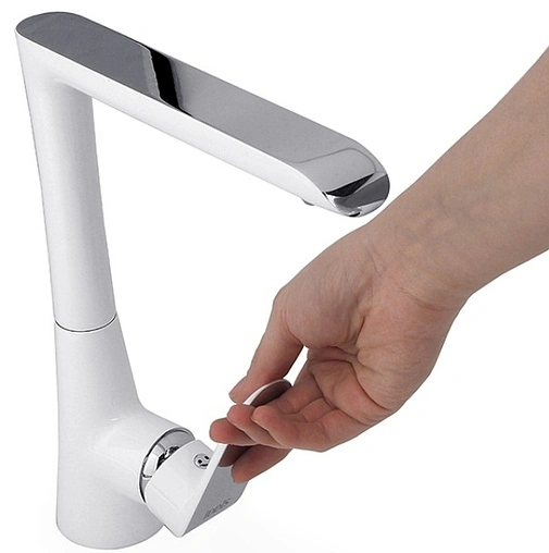 Смеситель для кухни IDDIS Calipso белый/хром CALSBL0i05