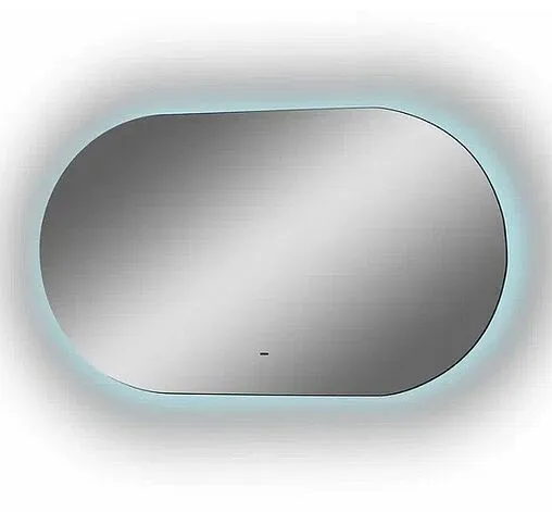 Зеркало с подсветкой Continent Fleur Led 100x60 с бесконтактным сенсором белый ЗЛП607