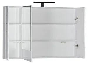 Шкаф-зеркало Aquanet Нота 100 белый 00165372 Шкаф-зеркало Aquanet Нота 100 белый 00165372, 4