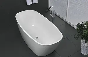 Ванна акриловая отдельностоящая BelBagno 150x76 без перелива  BB72-1500-W0, 4