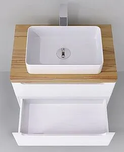 Тумба под умывальник подвесная Jorno Wood 80 белый wood.01.80/P/W Тумба под умывальник подвесная Jorno Wood 80 белый wood.01.80/P/W, 4