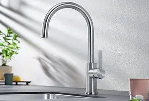 Смеситель для кухни Blanco Candor нержавеющая сталь 523120, 3