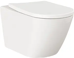 Унитаз подвесной BelBagno Amara белый BB8296CH, 1