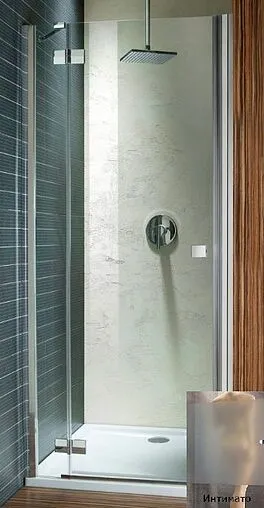 Дверь в нишу 800мм прозрачное, матовое стекло Radaway Almatea DWJ 80 L 30802-01-12N