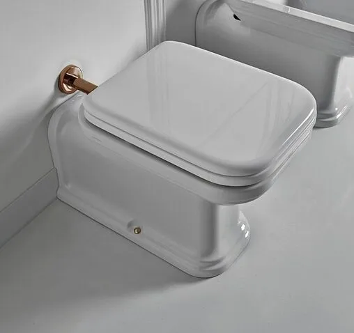 Унитаз приставной Kerasan Waldorf белый 411601