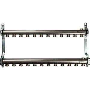 Группа коллекторная распределительная 12 отводов 1&quot;в/в x ¾&quot;ек Stout SMS 0923 000012, 1