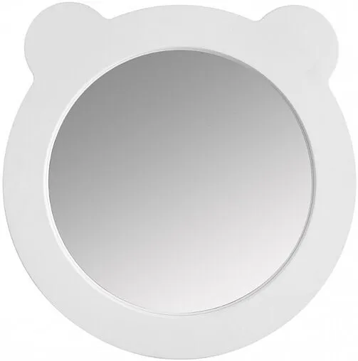 Зеркало Aquaton Каспер Мишка 50 белый матовый 1A283302CRE20