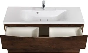 Тумба-умывальник подвесная BelBagno MARINO-H60 120 Rovere Moro MARINO-H60-1200-2C-SO-RW-P+BB1200/450-LV-MR-PR, 4