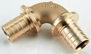 Уголок аксиальный соединительный 20мм Rehau Rautitan Platinum RX 13777021001, 1