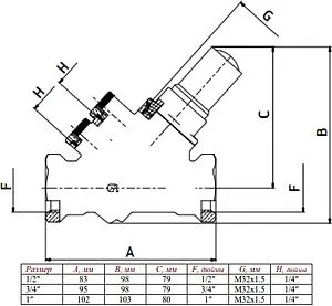 Сменный картридж с открытой настройкой Valtec VT.PICC.G.023 Сменный картридж с открытой настройкой Valtec VT.PICC.G.023, 2