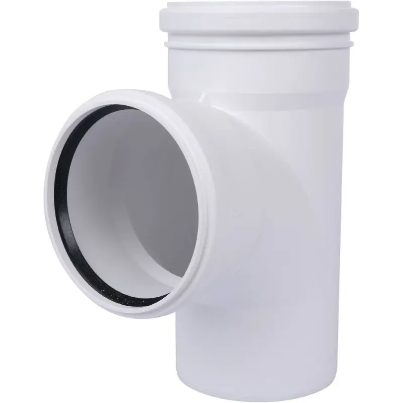 Тройник внутренний бесшумный D=110x110мм Угол 87° Rehau Raupiano Plus 11230051001 Тройник внутренний бесшумный D=110x110мм Угол 87° Rehau Raupiano Plus 11230051001, 1