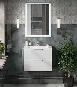 Тумба-умывальник подвесная Kerama Marazzi Piano Forte 65 белый PI.F.65\WHT+PI.wb.65 Тумба-умывальник подвесная Kerama Marazzi Piano Forte 65 белый PI.F.65\WHT+PI.wb.65, 3