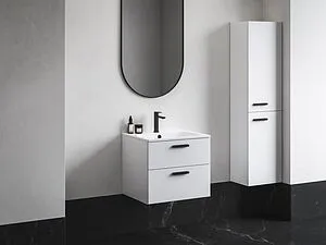 Шкаф-пенал подвесной Ravak Chrome II SD 39 R белый X000001749 Шкаф-пенал подвесной Ravak Chrome II SD 39 R белый X000001749, 4