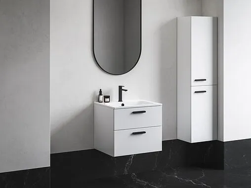 Шкаф-пенал подвесной Ravak Chrome II SD 39 R белый X000001749