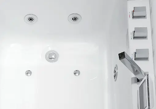 Ванна акриловая с гидромассажем Gemy 171x86 L G9066 II K L