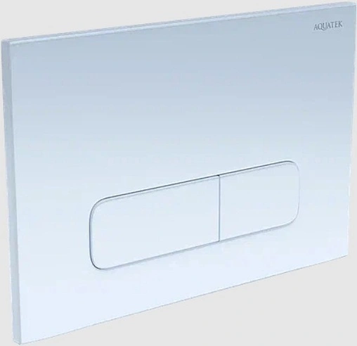 Клавиша смыва для унитаза Aquatek KDI-0000013 белый глянцевый Клавиша смыва для унитаза Aquatek KDI-0000013 белый глянцевый