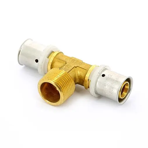 Тройник пресс переходной 20мм x ¾"н x 20мм Uni-fitt 708G7370 Тройник пресс переходной 20мм x ¾"н x 20мм Uni-fitt 708G7370