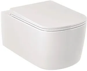 Унитаз подвесной безободковый Kludi Resa S белый 27WCSET43 Унитаз подвесной безободковый Kludi Resa S белый 27WCSET43, 1