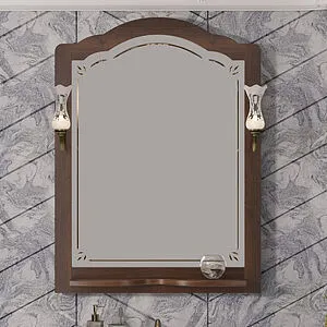 Зеркало Opadiris Лоренцо 80 светлый орех 00-00007046, 1