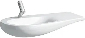 Раковина Laufen Alessi 90 L c покрытием LCC белый 8.1497.5.400.104.1 Раковина Laufen Alessi 90 L c покрытием LCC белый 8.1497.5.400.104.1, 1