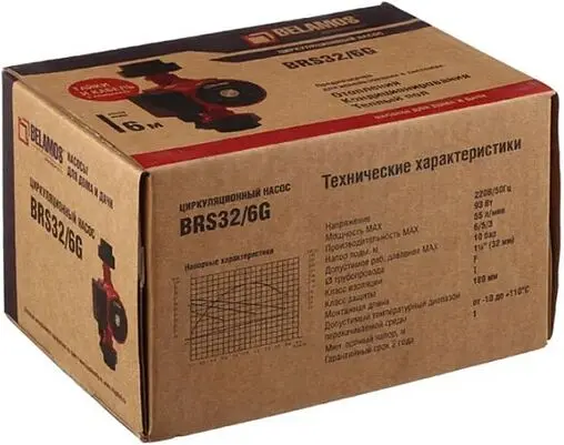 Насос циркуляционный Belamos BRS32/6G