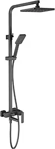 Душевая система со смесителем для ванны Timo Torne чёрный матовый SX-4320/03 Душевая система со смесителем для ванны Timo Torne чёрный матовый SX-4320/03, 1