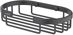 Мыльница Aquatek чёрный матовый AQ4956MB Мыльница Aquatek чёрный матовый AQ4956MB, 1