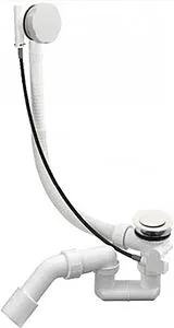 Слив-перелив для ванны Toni Arti белый матовый TA-BS-80W Слив-перелив для ванны Toni Arti белый матовый TA-BS-80W, 1