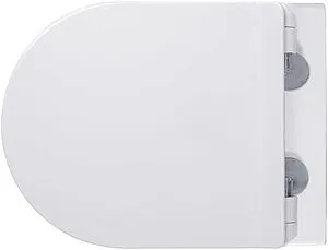 Унитаз подвесной безободковый Aquanet Smart Rimless белый SMART W T Унитаз подвесной безободковый Aquanet Smart Rimless белый SMART W T, 3