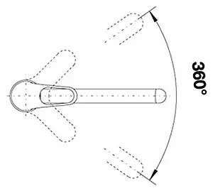 Смеситель для кухни Blanco Wega жасмин 511116 Смеситель для кухни Blanco Wega жасмин 511116, 3