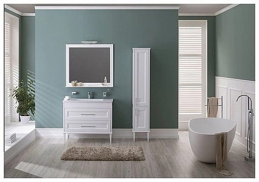 Зеркало Aquanet Бостон М 100 белый 00209674