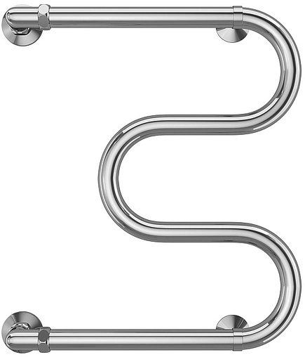 Полотенцесушитель водяной Terminus М-образный AISI 1&quot; БШ 500х400 полированная сталь 4620768881466