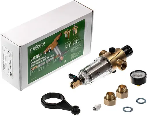 Фильтр тонкой очистки воды ¾&quot;н x ¾&quot;н Гейзер Бастион 412 32680