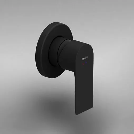 Смеситель для душа скрытого монтажа Damixa Apollo чёрный матовый 477500300 Смеситель для душа скрытого монтажа Damixa Apollo чёрный матовый 477500300