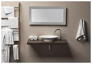 Раковина Aquanet Entice V31 60 белый матовый 00198990 Раковина Aquanet Entice V31 60 белый матовый 00198990, 4