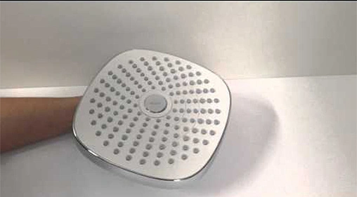 Лейка верхнего душа Hansgrohe Croma Select E 180 2jet хром/белый 26524400