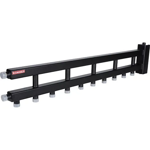 Распределительный коллектор 6 контуров с гидрострелкой 1½&quot;н x 1&quot;н Rommer RDG-0060-014056